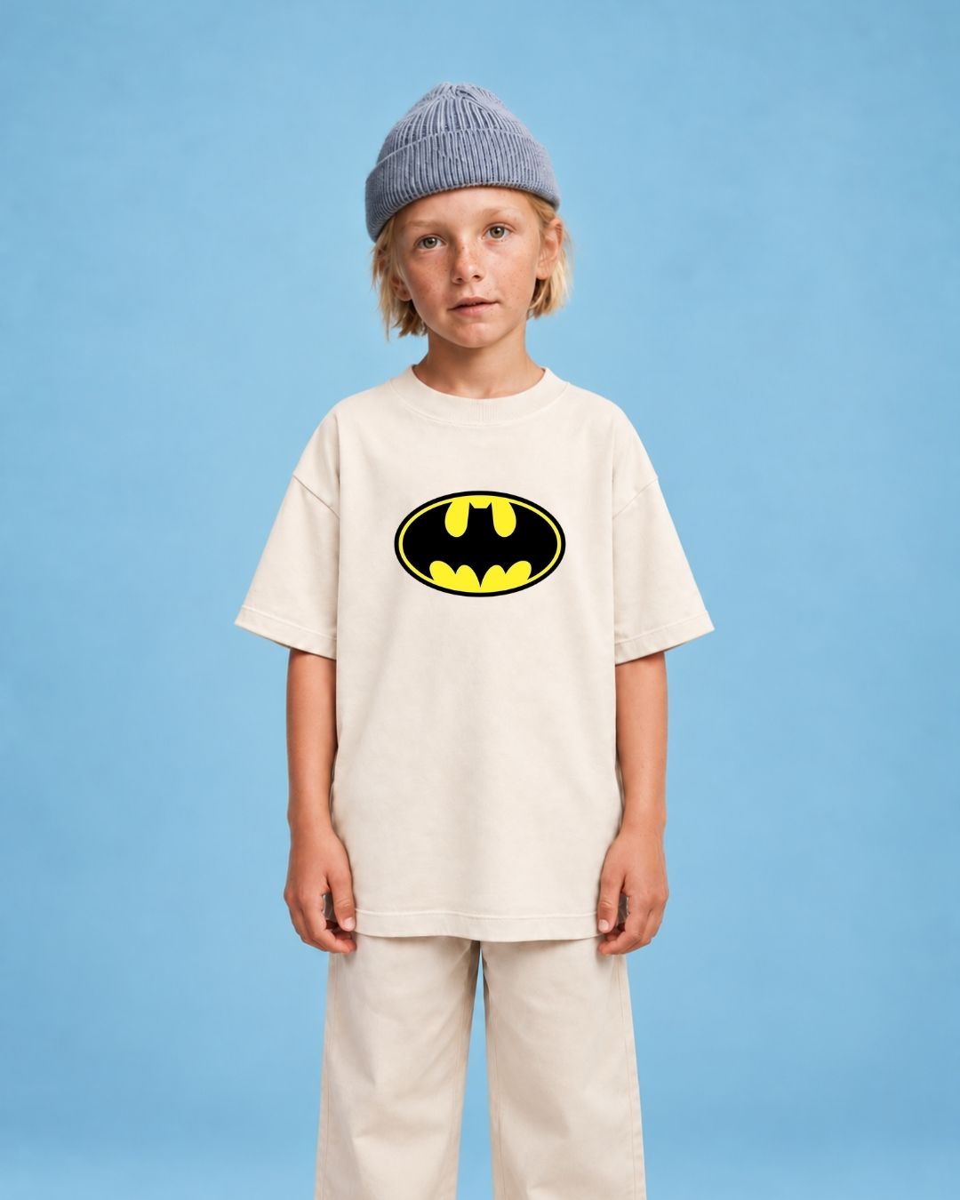 Camiseta Oversized Infantil "Batman"