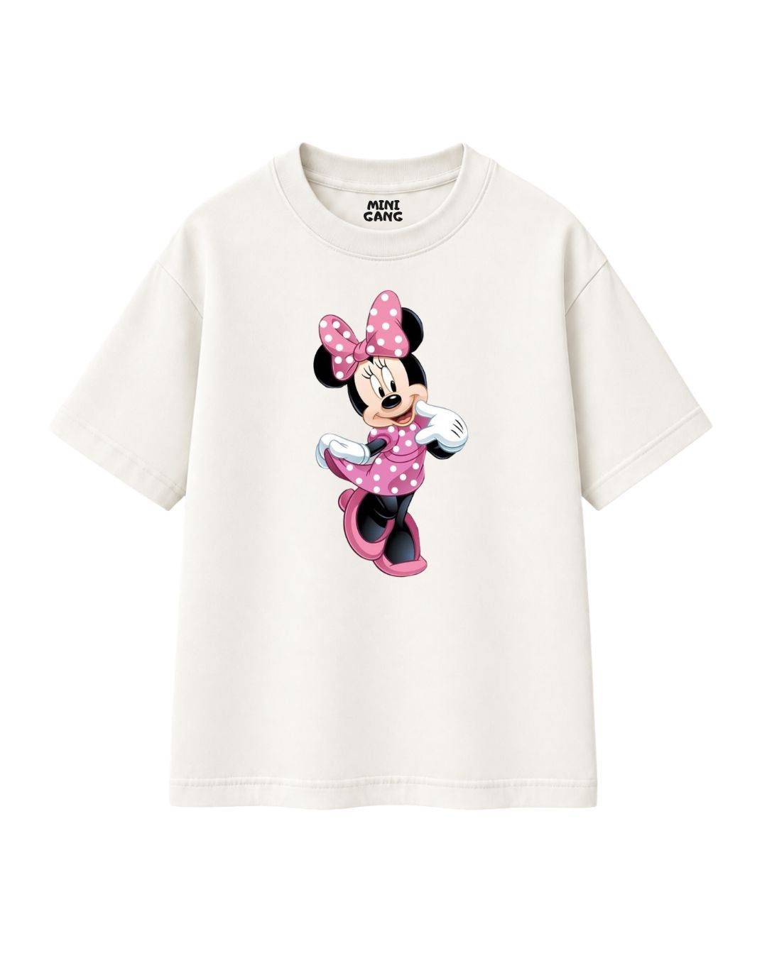 Camiseta Oversized Infantil "Minnie"