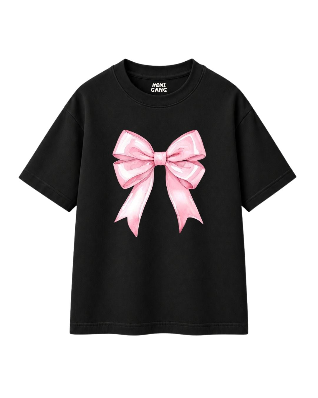 Camiseta Oversized Infantil "Lacinho"