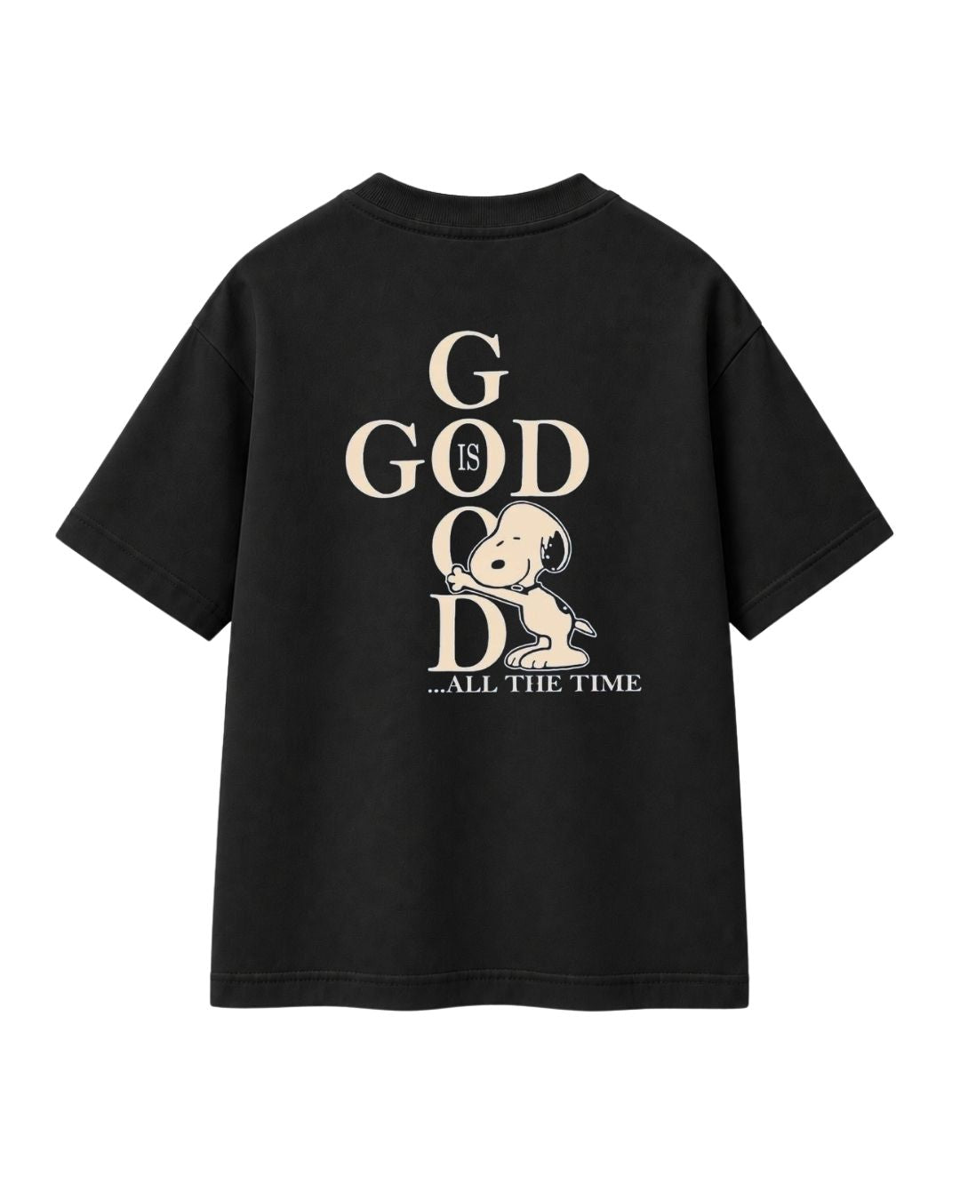 Camiseta Oversized Infantil "God is Good"