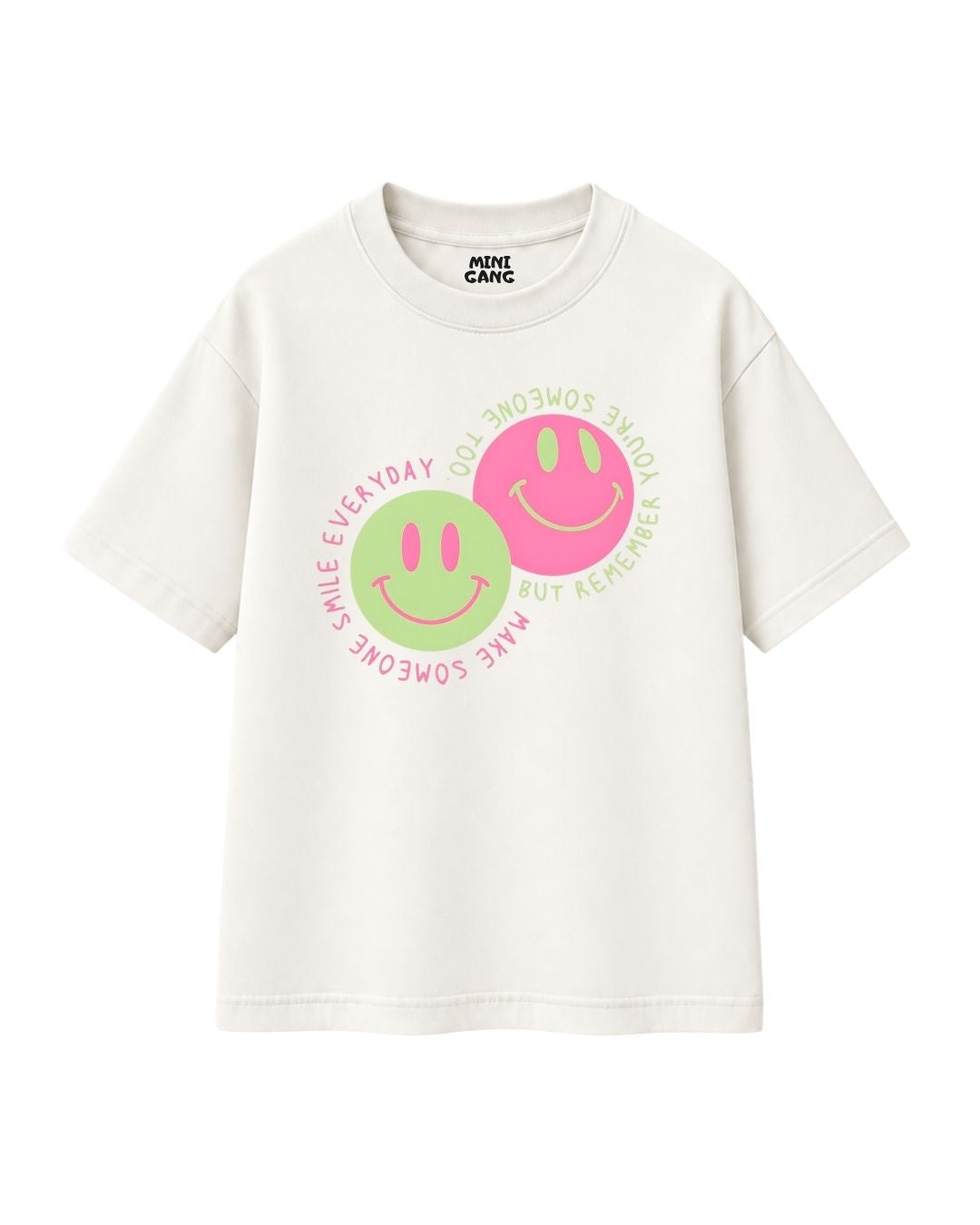 Camiseta Oversized Infantil "Smile"