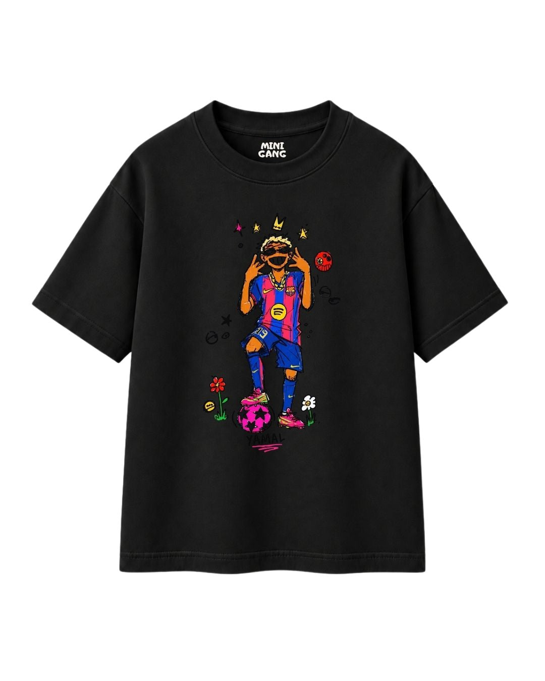 Camiseta Oversized Infantil "Yamal"