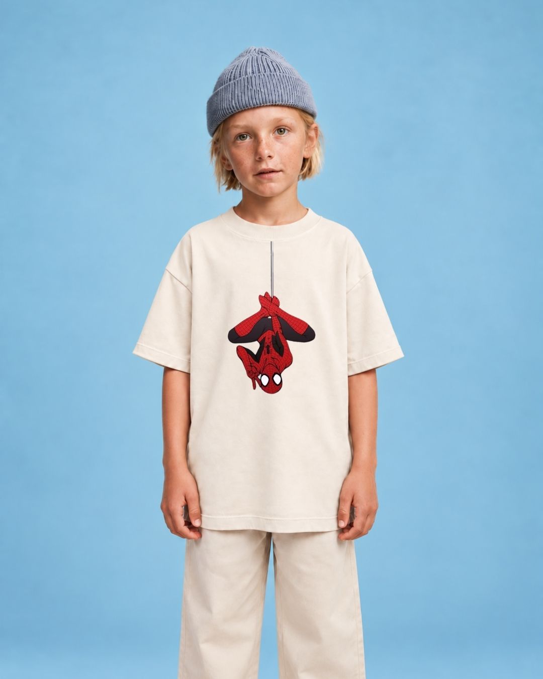 Camiseta Oversized Infantil "Spider"
